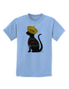 Happy Cinco de Meow - Cinco de Mayo Cat Childrens T-Shirt by TooLoud-Childrens T-Shirt-TooLoud-Light-Blue-X-Small-Davson Sales