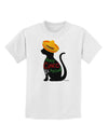 Happy Cinco de Meow - Cinco de Mayo Cat Childrens T-Shirt by TooLoud-Childrens T-Shirt-TooLoud-White-X-Small-Davson Sales