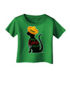 Happy Cinco de Meow - Cinco de Mayo Cat Infant T-Shirt Dark by TooLoud-Infant T-Shirt-TooLoud-Clover-Green-06-Months-Davson Sales