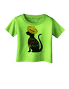 Happy Cinco de Meow - Cinco de Mayo Cat Infant T-Shirt by TooLoud-Infant T-Shirt-TooLoud-Lime-Green-06-Months-Davson Sales