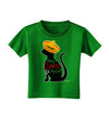 Happy Cinco de Meow - Cinco de Mayo Cat Toddler T-Shirt Dark by TooLoud-Toddler T-Shirt-TooLoud-Clover-Green-2T-Davson Sales