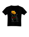 Happy Cinco de Meow - Cinco de Mayo Cat Toddler T-Shirt Dark by TooLoud-Toddler T-Shirt-TooLoud-Black-2T-Davson Sales