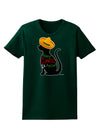 Happy Cinco de Meow - Cinco de Mayo Cat Womens Dark T-Shirt by TooLoud-Womens T-Shirt-TooLoud-Forest-Green-Small-Davson Sales