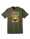 Happy Deepavali - Rangoli and Diya Adult Dark T-Shirt-Mens T-Shirt-TooLoud-Military-Green-Small-Davson Sales