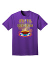 Happy Deepavali - Rangoli and Diya Adult Dark T-Shirt-Mens T-Shirt-TooLoud-Purple-Small-Davson Sales