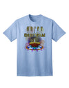 Happy Deepavali - Rangoli and Diya Adult T-Shirt-Mens T-Shirt-TooLoud-Light-Blue-Small-Davson Sales