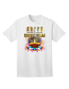 Happy Deepavali - Rangoli and Diya Adult T-Shirt-Mens T-Shirt-TooLoud-White-Small-Davson Sales