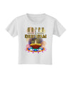 Happy Deepavali - Rangoli and Diya Toddler T-Shirt-Toddler T-Shirt-TooLoud-White-2T-Davson Sales