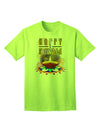 Happy Diwali - Rangoli and Diya Adult T-Shirt-Mens T-Shirt-TooLoud-Neon-Green-Small-Davson Sales