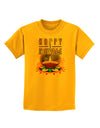 Happy Diwali - Rangoli and Diya Childrens T-Shirt-Childrens T-Shirt-TooLoud-Gold-X-Small-Davson Sales