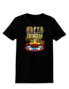 Happy Diwali - Rangoli and Diya Womens Dark T-Shirt-TooLoud-Black-X-Small-Davson Sales