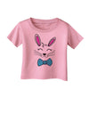 Happy Easter Bunny Face Infant T-Shirt-Infant T-Shirt-TooLoud-Candy-Pink-06-Months-Davson Sales
