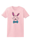 Happy Easter Bunny Face Womens T-Shirt-Womens T-Shirt-TooLoud-PalePink-X-Small-Davson Sales