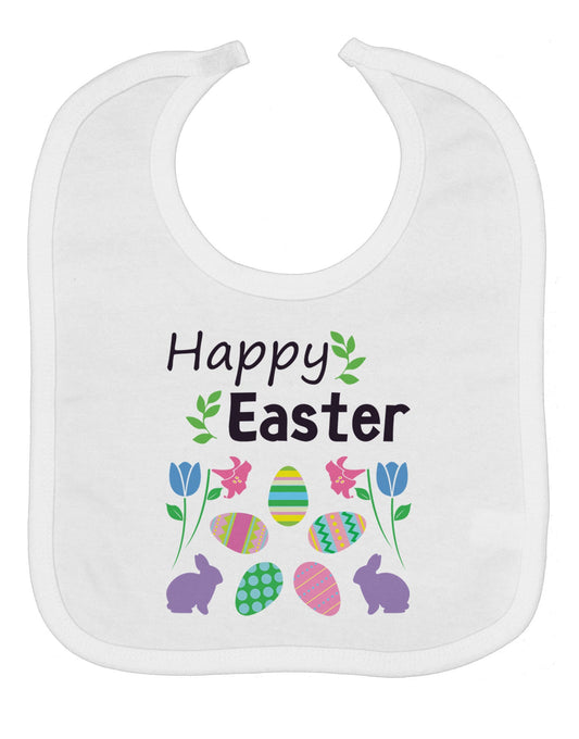 Happy Easter Design Baby Bib