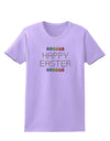 Happy Easter Eggs Womens T-Shirt-Womens T-Shirt-TooLoud-Lavender-X-Small-Davson Sales