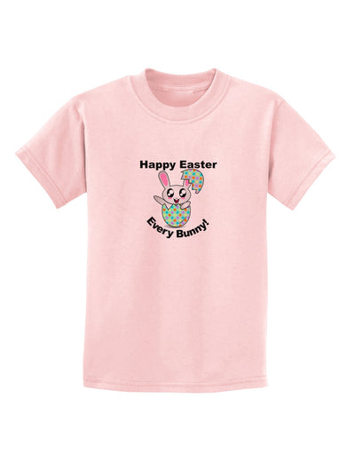 Happy Easter Every Bunny Childrens T-Shirt by TooLoud-TooLoud-PalePink-X-Small-Davson Sales