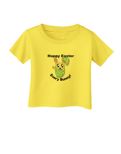 Happy Easter Every Bunny Infant T-Shirt by TooLoud-TooLoud-Yellow-06-Months-Davson Sales