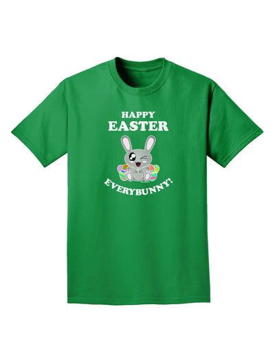 Happy Easter Everybunny Adult Dark T-Shirt-Mens T-Shirt-TooLoud-Kelly-Green-Small-Davson Sales