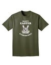Happy Easter Everybunny Adult Dark T-Shirt-Mens T-Shirt-TooLoud-Military-Green-Small-Davson Sales