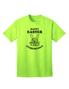 Happy Easter Everybunny Adult T-Shirt-unisex t-shirt-TooLoud-Neon-Green-Small-Davson Sales