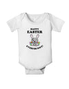 Happy Easter Everybunny Baby Romper Bodysuit-Baby Romper-TooLoud-White-06-Months-Davson Sales
