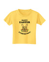 Happy Easter Everybunny Toddler T-Shirt-Toddler T-Shirt-TooLoud-Yellow-2T-Davson Sales