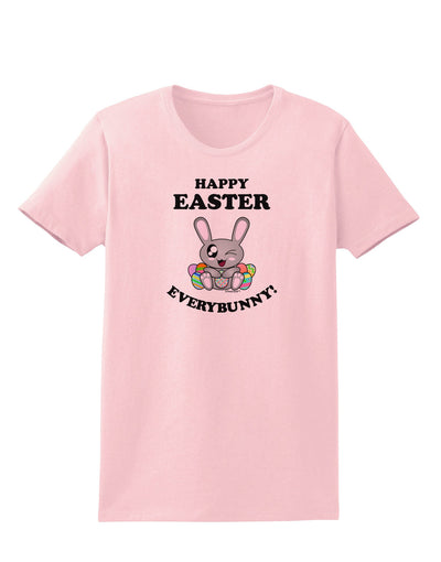 Happy Easter Everybunny Womens T-Shirt-Womens T-Shirt-TooLoud-PalePink-X-Small-Davson Sales