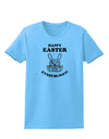 Happy Easter Everybunny Womens T-Shirt-Womens T-Shirt-TooLoud-Aquatic-Blue-X-Small-Davson Sales