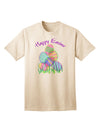 Happy Easter Gel Look Print Adult T-Shirt - Premium Quality for Festive Celebrations-Mens T-shirts-TooLoud-Natural-Small-Davson Sales