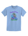 Happy Easter Gel Look Print Childrens T-Shirt-Childrens T-Shirt-TooLoud-Light-Blue-X-Small-Davson Sales