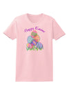 Happy Easter Gel Look Print Womens T-Shirt-Womens T-Shirt-TooLoud-PalePink-X-Small-Davson Sales