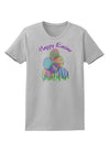 Happy Easter Gel Look Print Womens T-Shirt-Womens T-Shirt-TooLoud-AshGray-X-Small-Davson Sales