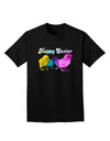 Happy Easter Peepers Adult Dark T-Shirt-Mens T-Shirt-TooLoud-Black-Small-Davson Sales