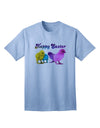 Happy Easter Peepers Adult T-Shirt: Premium Quality, Limited Edition-Mens T-shirts-TooLoud-Light-Blue-Small-Davson Sales