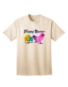 Happy Easter Peepers Adult T-Shirt: Premium Quality, Limited Edition-Mens T-shirts-TooLoud-Natural-Small-Davson Sales