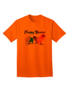 Happy Easter Peepers Adult T-Shirt: Premium Quality, Limited Edition-Mens T-shirts-TooLoud-Orange-Small-Davson Sales