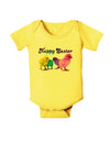 Happy Easter Peepers Baby Romper Bodysuit-Baby Romper-TooLoud-Yellow-06-Months-Davson Sales