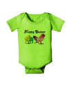 Happy Easter Peepers Baby Romper Bodysuit-Baby Romper-TooLoud-Lime-06-Months-Davson Sales