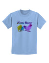 Happy Easter Peepers Childrens T-Shirt-Childrens T-Shirt-TooLoud-Light-Blue-X-Small-Davson Sales