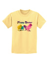 Happy Easter Peepers Childrens T-Shirt-Childrens T-Shirt-TooLoud-Daffodil-Yellow-X-Small-Davson Sales