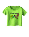 Happy Easter Peepers Infant T-Shirt-Infant T-Shirt-TooLoud-Lime-Green-06-Months-Davson Sales