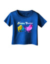 Happy Easter Peepers Infant T-Shirt Dark-Infant T-Shirt-TooLoud-Royal-Blue-06-Months-Davson Sales