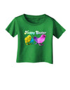 Happy Easter Peepers Infant T-Shirt Dark-Infant T-Shirt-TooLoud-Clover-Green-06-Months-Davson Sales