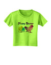 Happy Easter Peepers Toddler T-Shirt-Toddler T-Shirt-TooLoud-Lime-Green-2T-Davson Sales