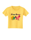 Happy Easter Peepers Toddler T-Shirt-Toddler T-Shirt-TooLoud-Yellow-2T-Davson Sales
