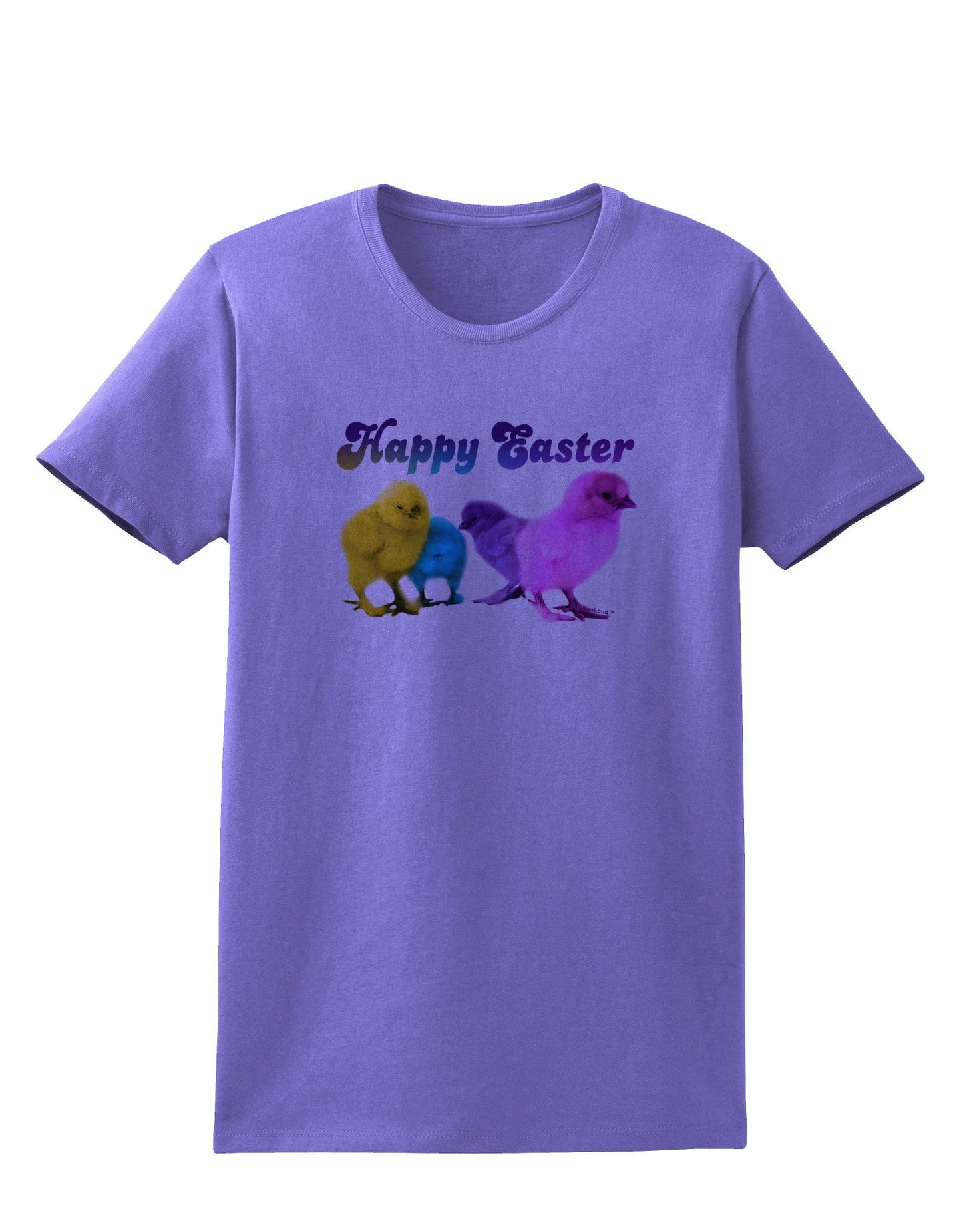 Happy Easter Peepers Womens T-Shirt-Womens T-Shirt-TooLoud-Violet-X-Small-Davson Sales