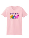 Happy Easter Peepers Womens T-Shirt-Womens T-Shirt-TooLoud-PalePink-X-Small-Davson Sales