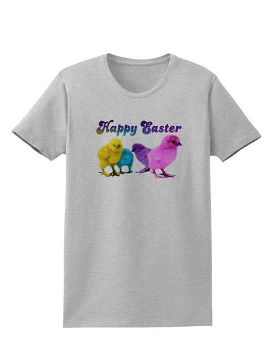 Happy Easter Peepers Womens T-Shirt-Womens T-Shirt-TooLoud-AshGray-X-Small-Davson Sales