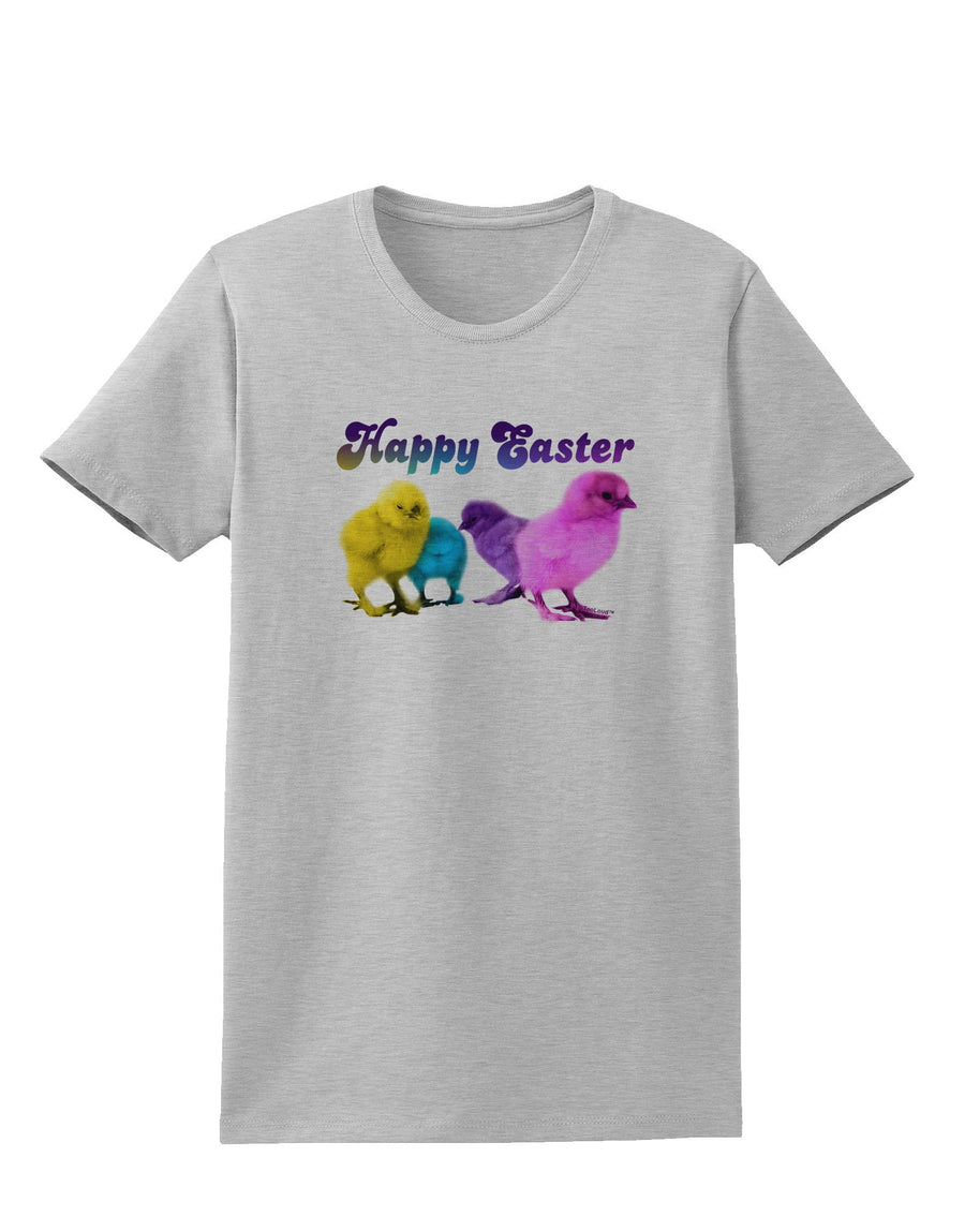 Happy Easter Peepers Womens T-Shirt-Womens T-Shirt-TooLoud-White-X-Small-Davson Sales