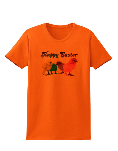 Happy Easter Peepers Womens T-Shirt-Womens T-Shirt-TooLoud-Orange-X-Small-Davson Sales